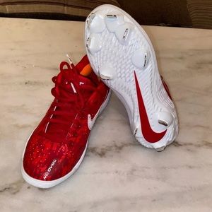 Nike Alpha Huarache Elite 2 Baseball Cleats Red